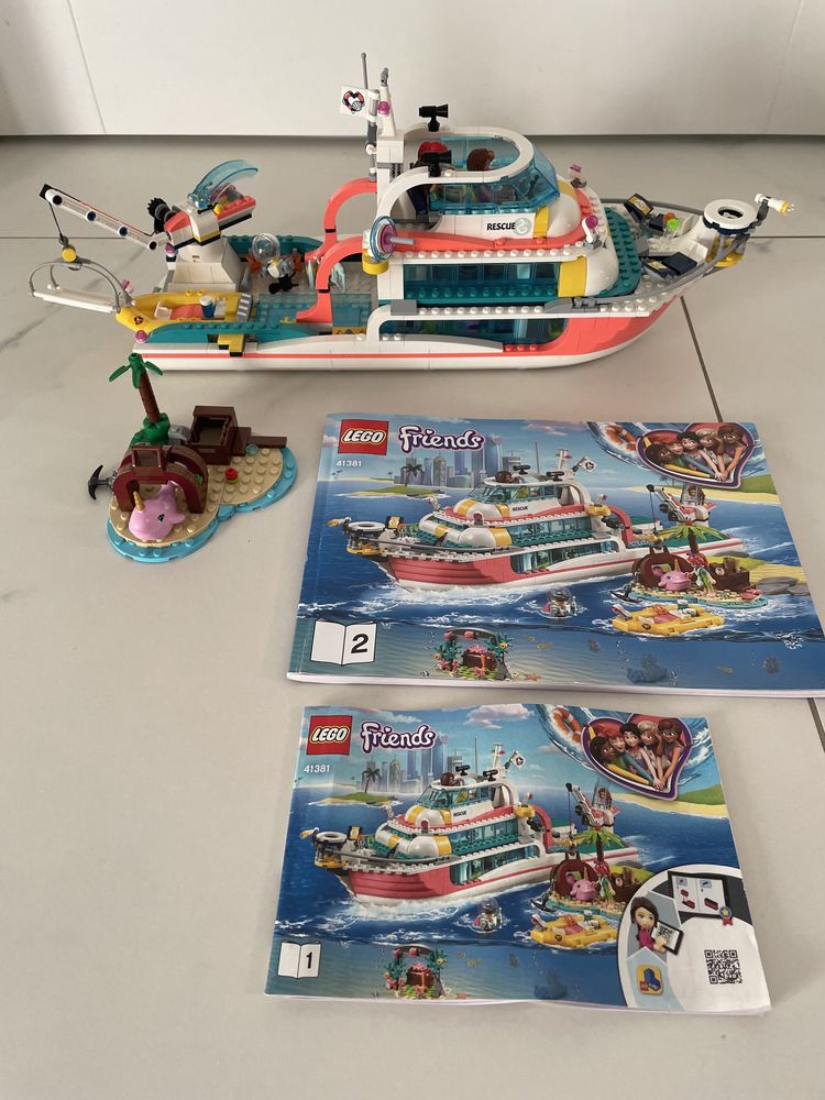 LEGO Friends 41381 Łódź ratunkowa