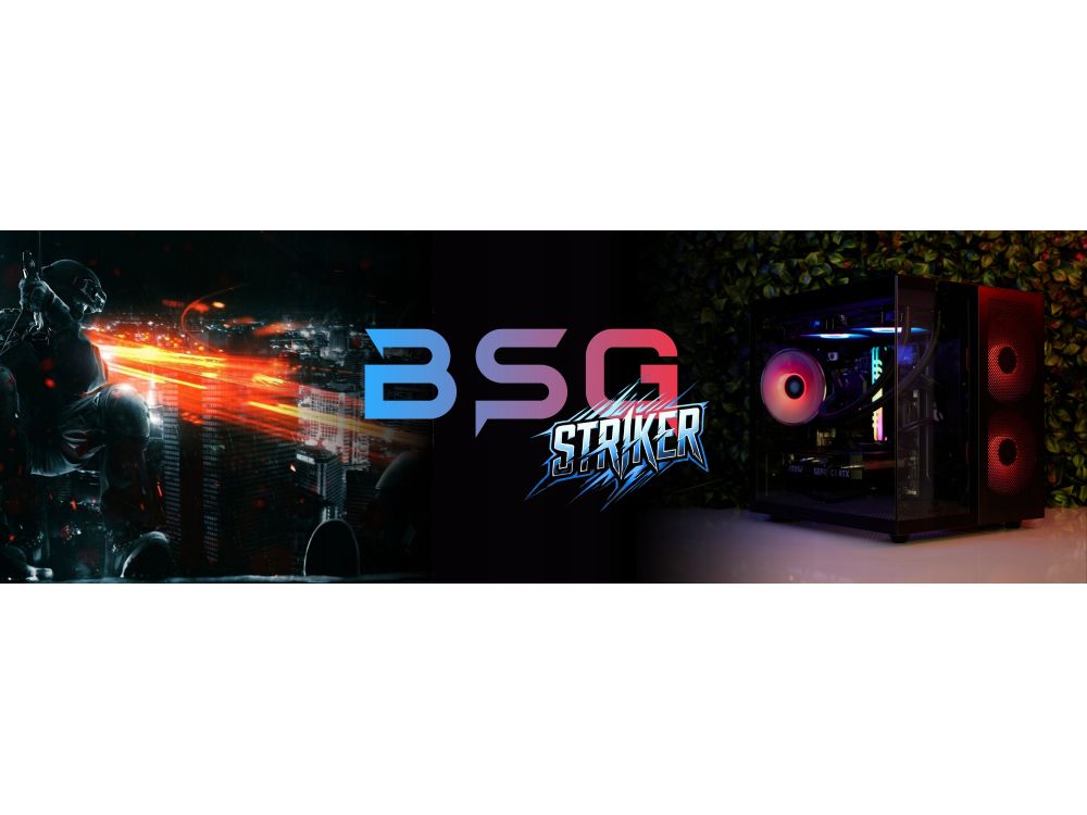 Komputer stacjonarny BSG Striker V8 Ryzen5 16GB/1TB SSD RX6600 Win11