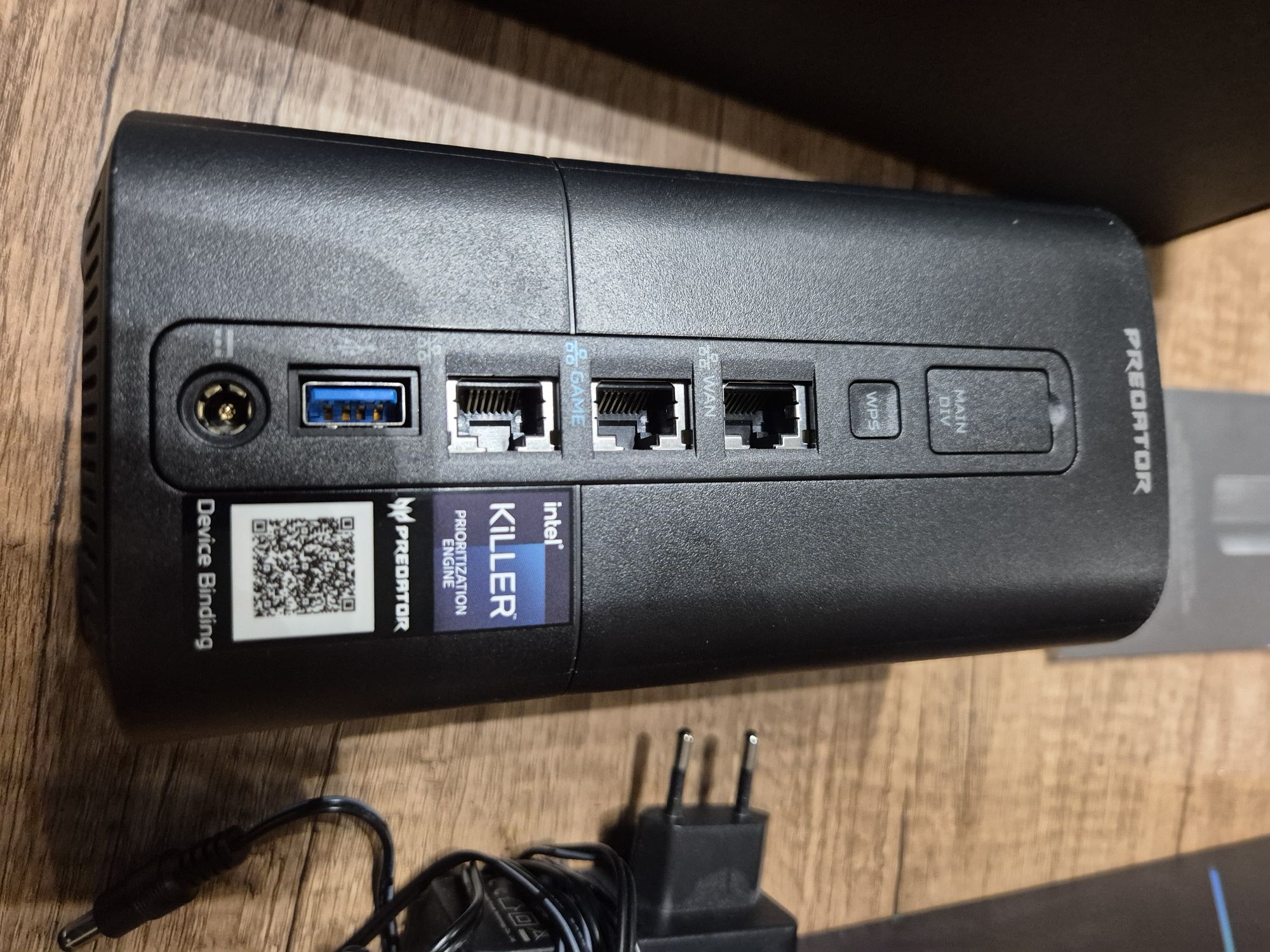 ROUTER ACER Predator Connect X5 5G wi-fi 6, czarny, Access Point, Nowy