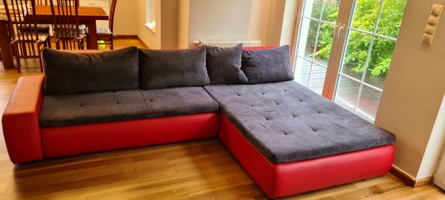 Sofa w kształcie liter L
