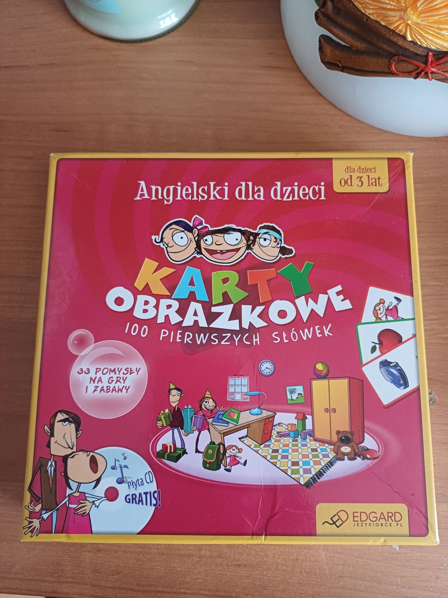 Karty obrazkowe do nauki języka angielskiego