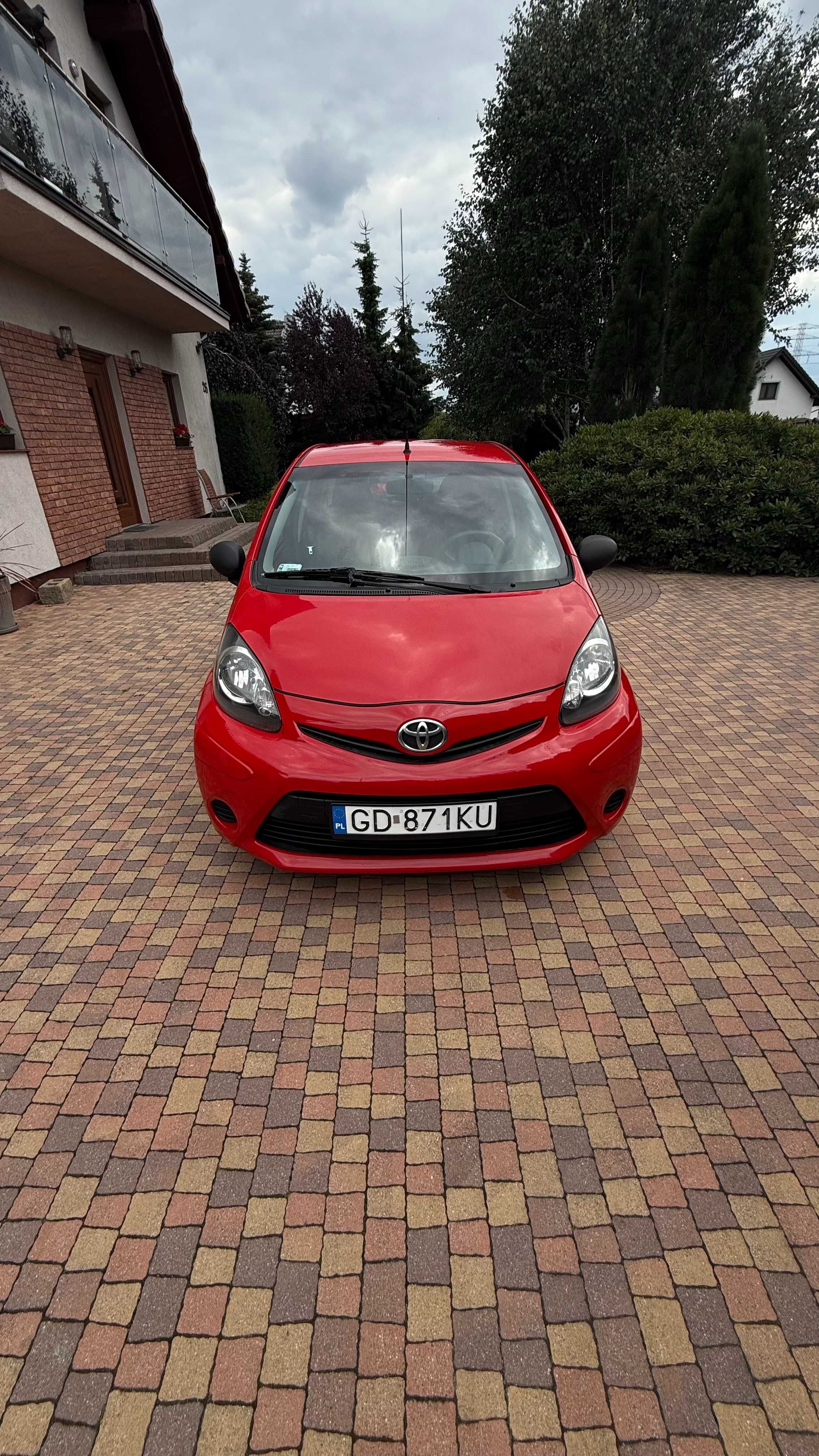 Toyota Aygo 126 tys. przebieg bez awarii