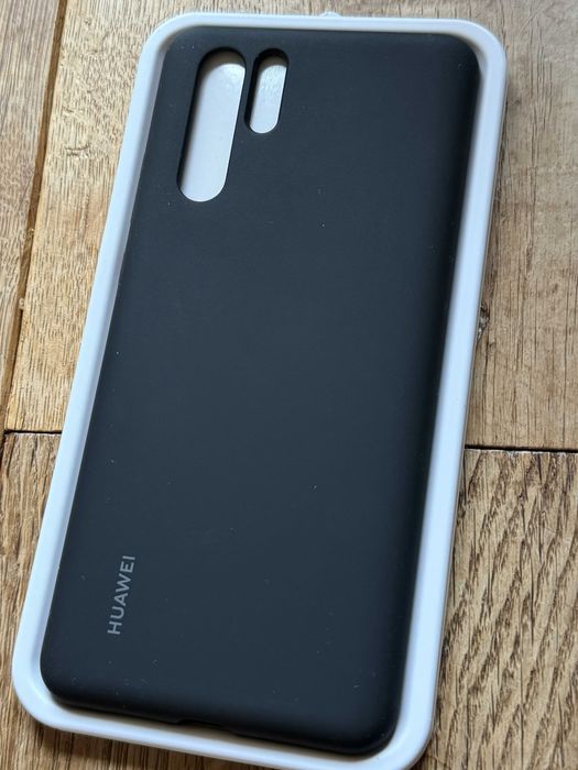 Etui Huawei Silicone Case do P30 Pro Czarny
