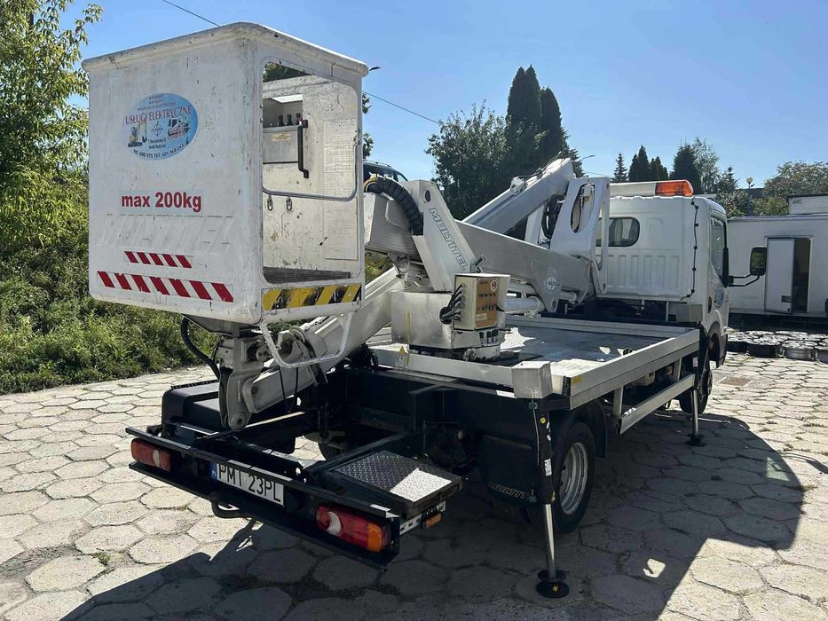 Podnośnik koszowy zwyżka Multitel MX 170 Nissan Cabstar Ważne UDT