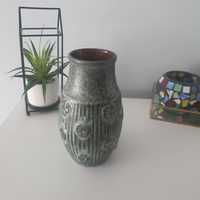 Wazon flakon ceramiczny Scheurich Germany sygnowany fat lava