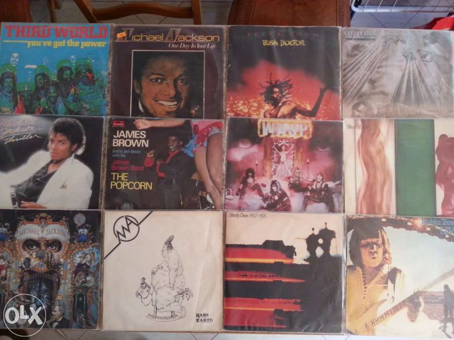 Lote de discos de vinil vários (venda individual)