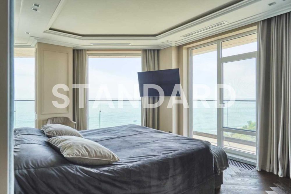 Видовая квартира с террасой в ЖК Гринвуд на Французском б-ре 266 кв.м