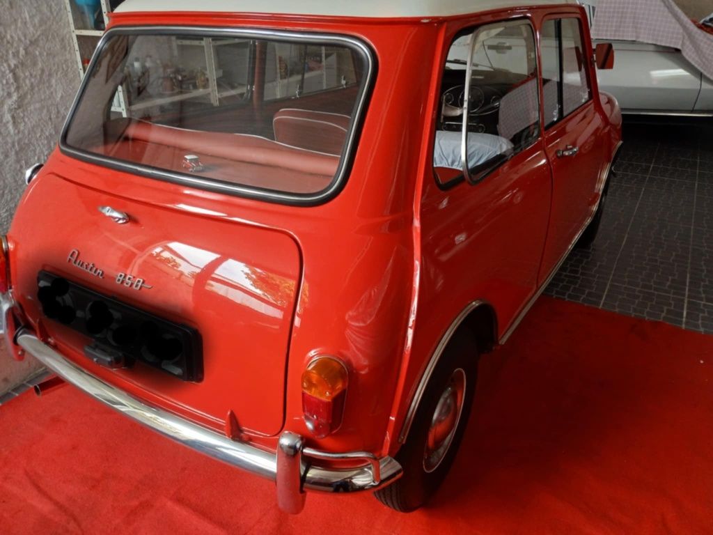 Austin mini super seven 850 mk1 1962
