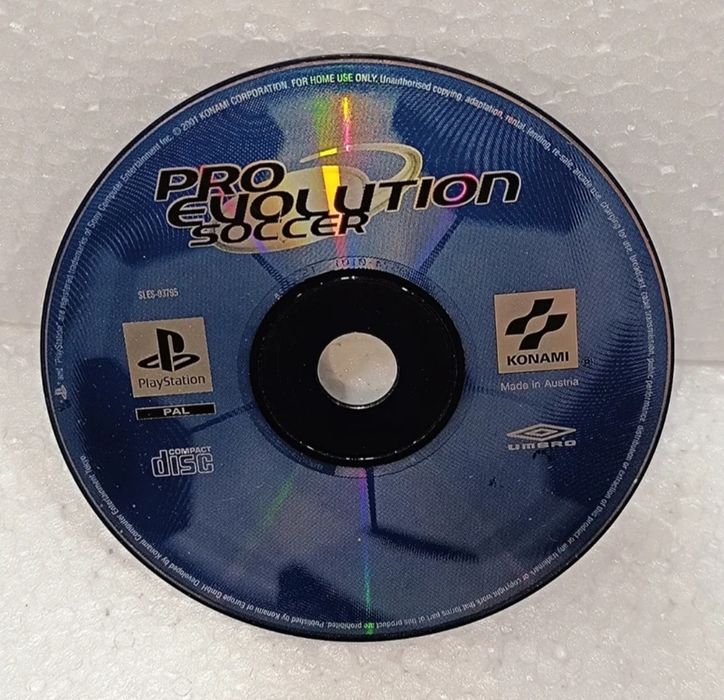 Pro Evolution Soccer PS1 Sony Playstation 1 PAL