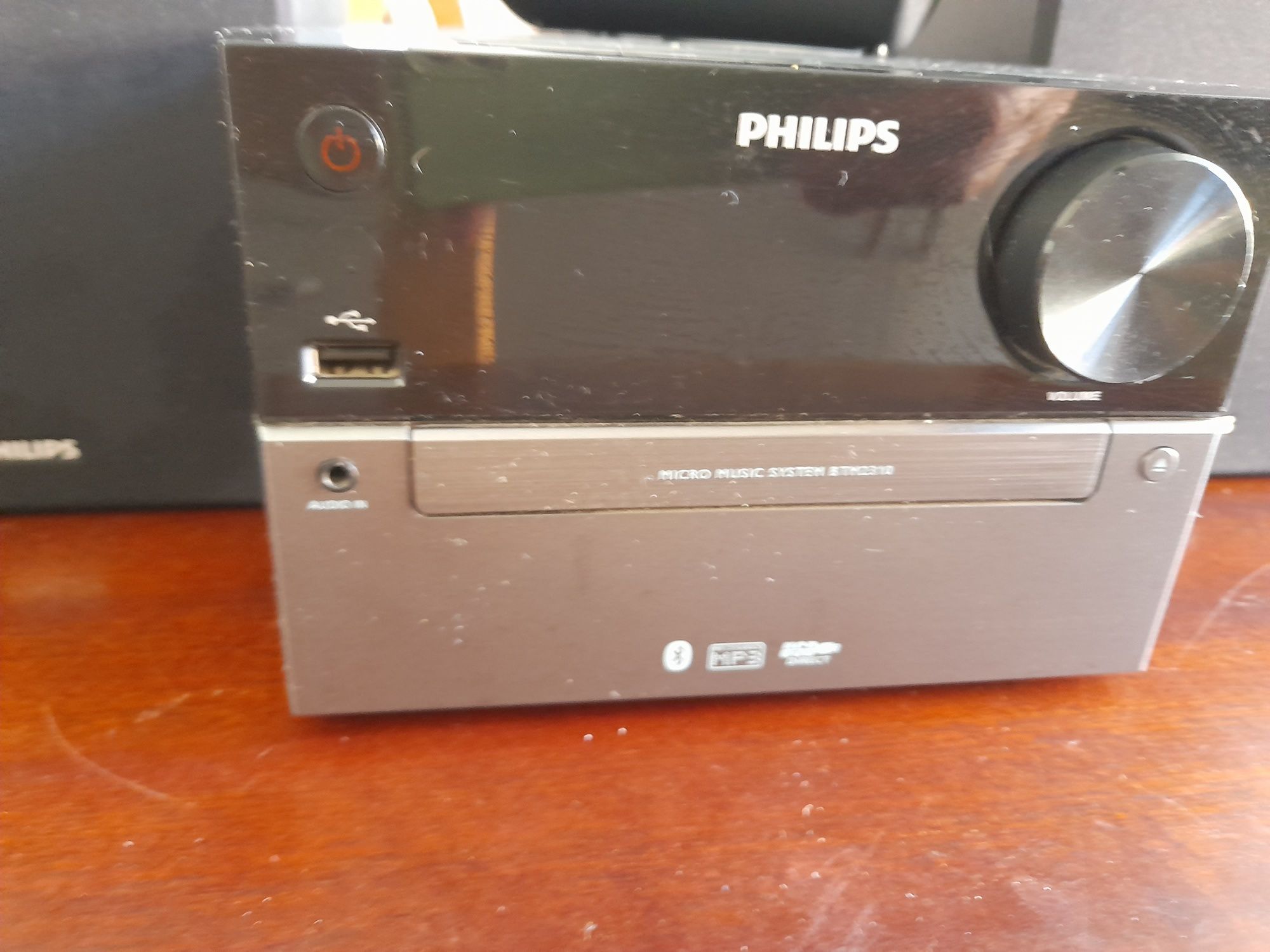 Aparelho de som rádio e CD com controlo Philips