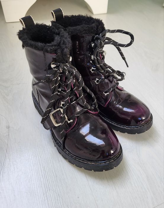 Trapery, kozaki ocieplane Nelli Blue rozm.35