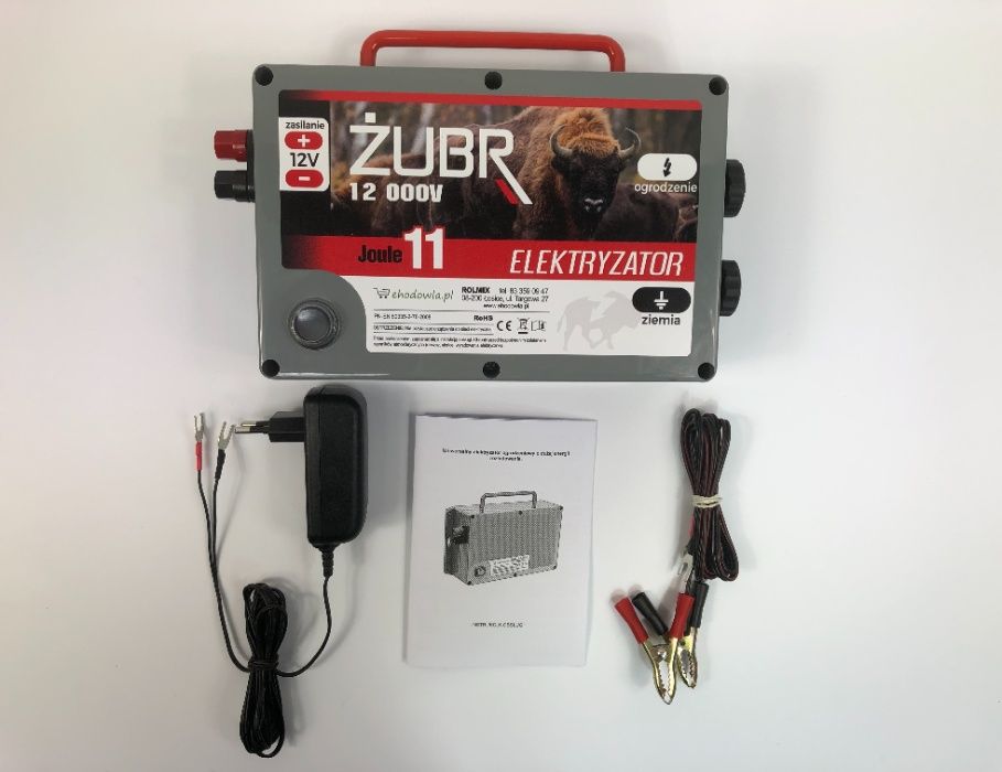 Elektryzator Pastuch elektryczny DUŻA MOC - ŻUBR 11J