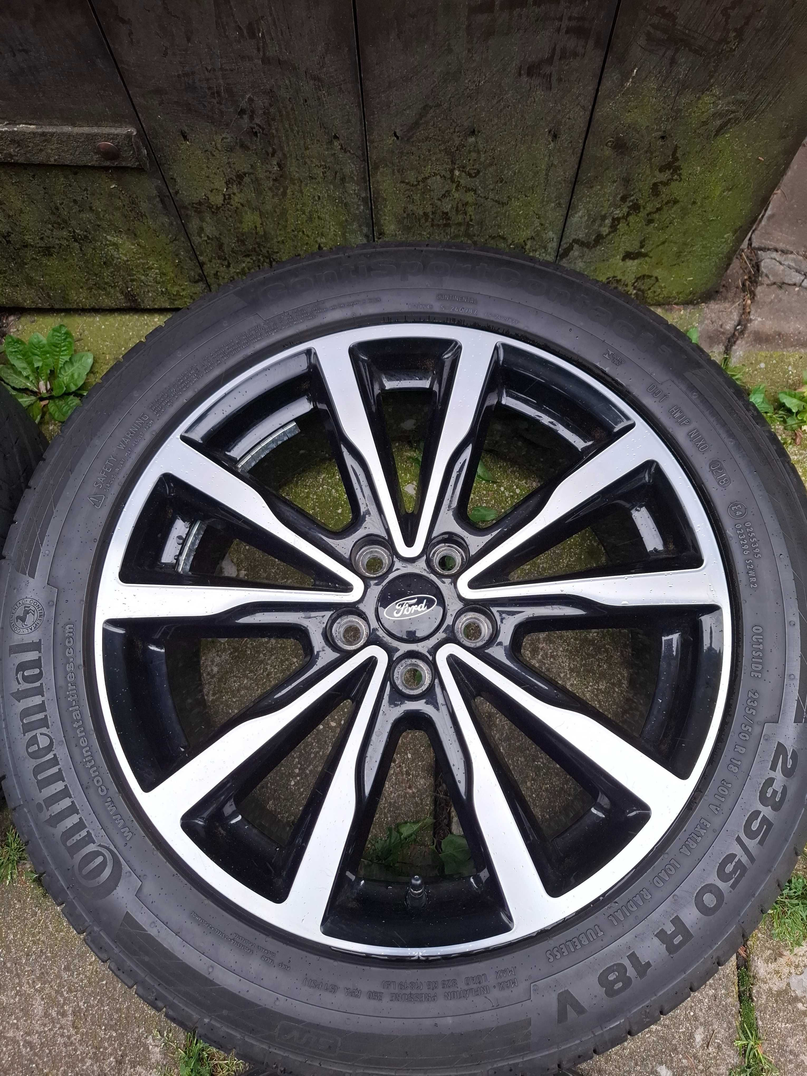 Koła letnie Alufelgi Ford Kuga MK2 S-Max Galaxy 235/50R18 5x108 ET52.5