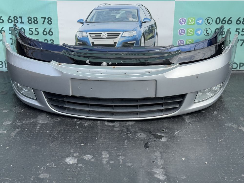 передний бампер шкода а5 фл бампер skoda a5 fl ретсайлинг 09-13р