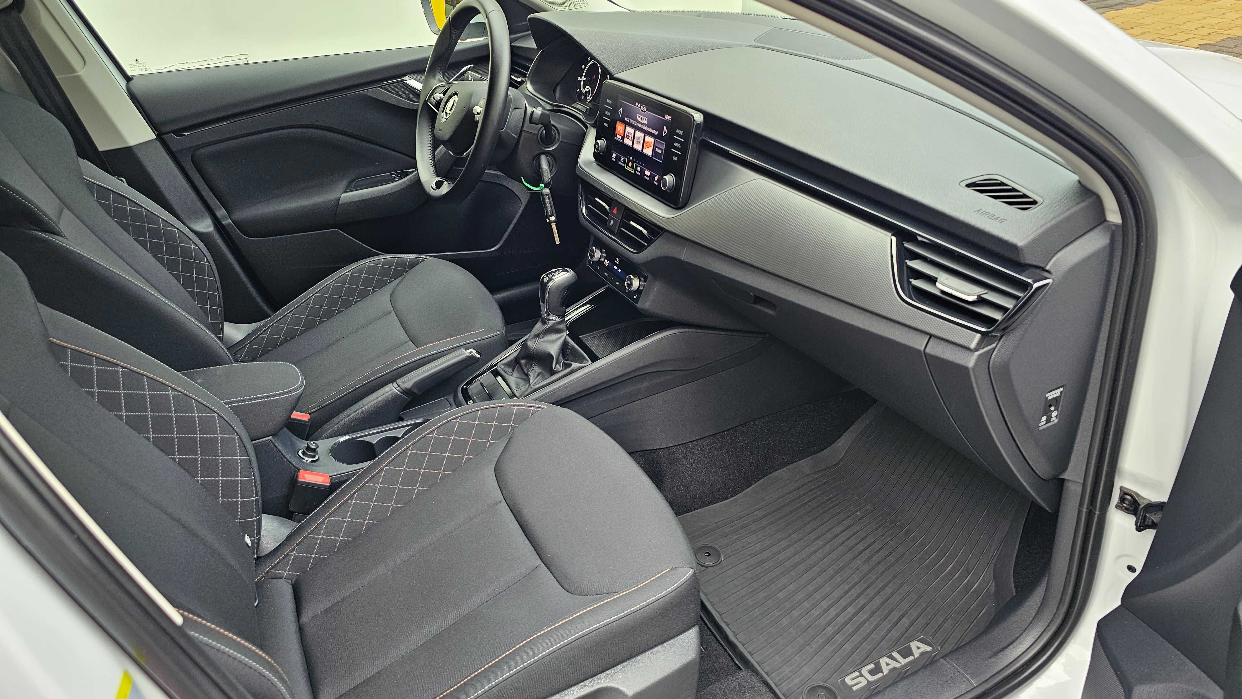 Skoda Scala 1.0 TSI Ambition DSG Kamera Nav iPodrzewane fotele IGŁA