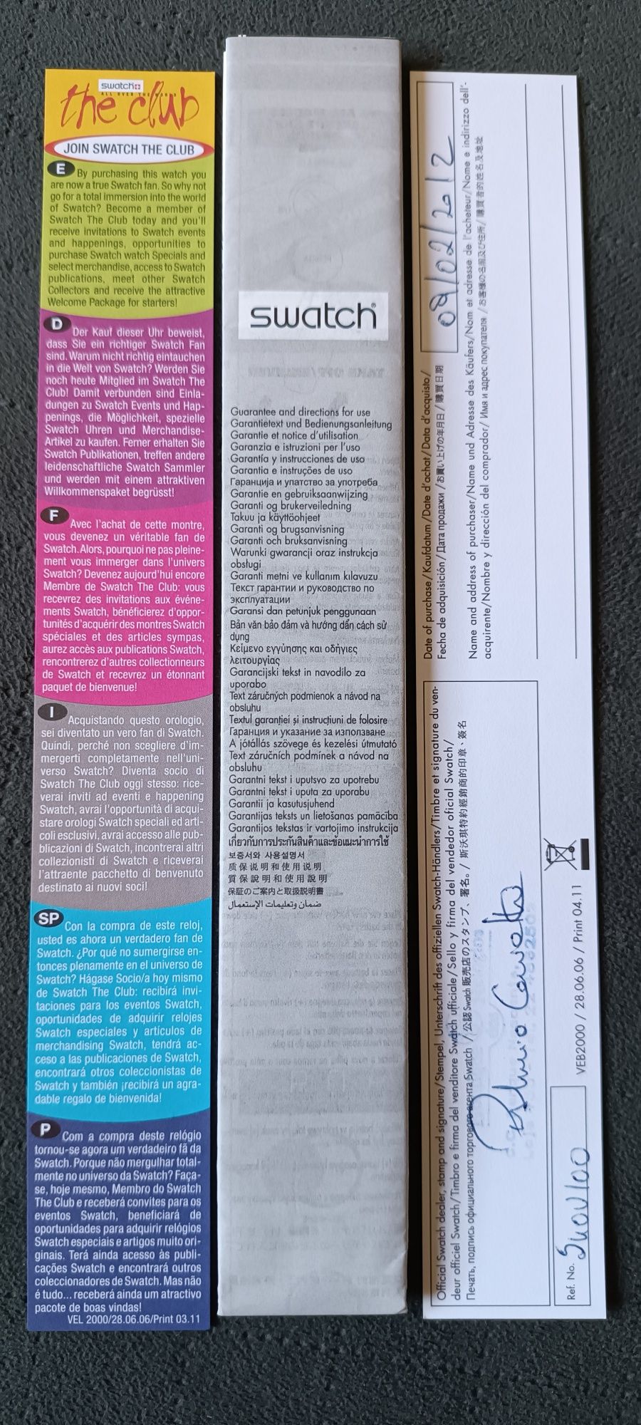 Relógio Swatch como novo