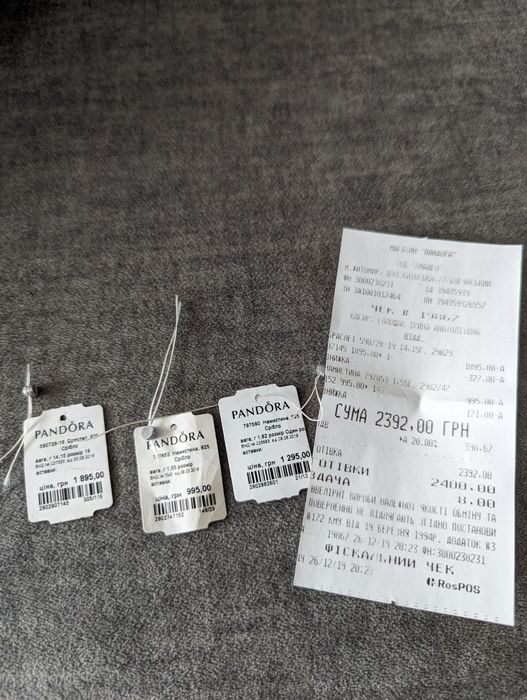 Пандора з шармами