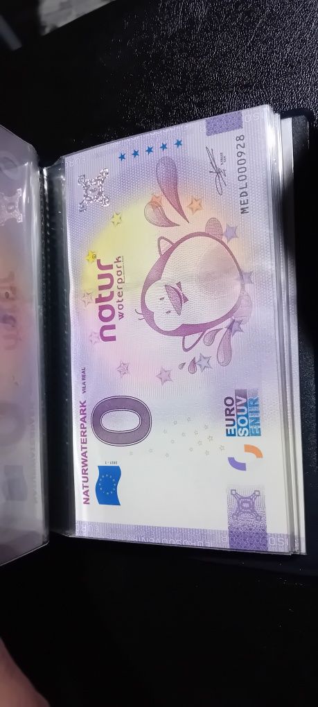 Mini coleção 16 notas souvenir