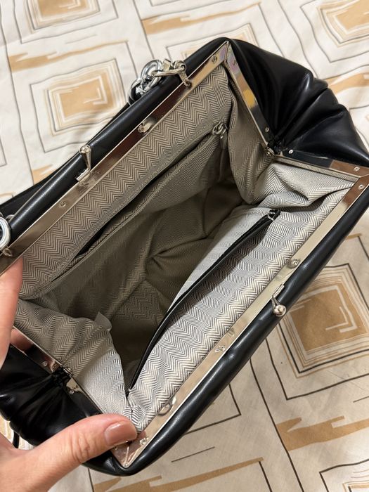 Жіноча сумочка, чорна сумка, сумка через плече