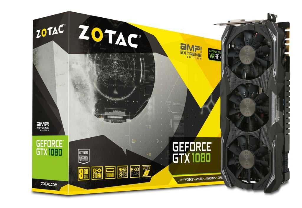 Placa Gráfica - Nvidia ZOTAC GTX 1080 EXTREME AMP! (1)