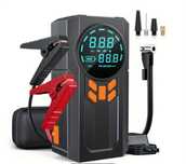 Mocny Jump starter z kompresorem