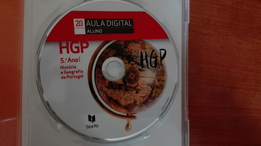 Dvd Aula digital HGP 5Ano 2015/2016