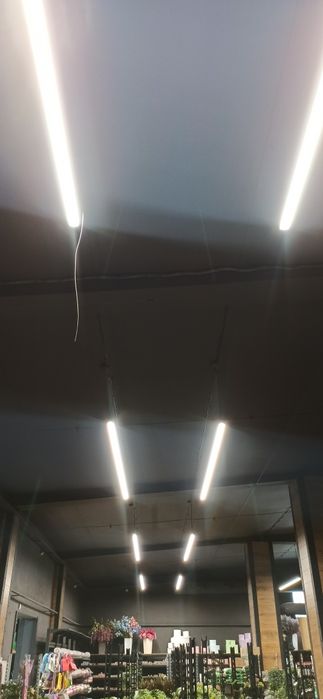 Світильники лінійні, офісні, довгі