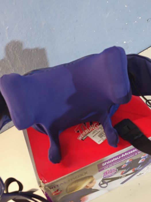 Nowy masażer karku i ramion Vitalmaxx Shiatsu z funkcją podgrzewania.