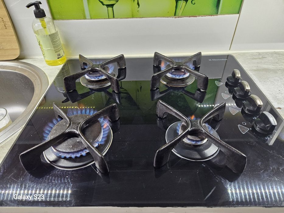 Plyta gazowa szklana