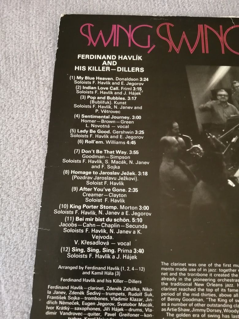 Ferdinand Havlik Swing Band 1982r  Winyl