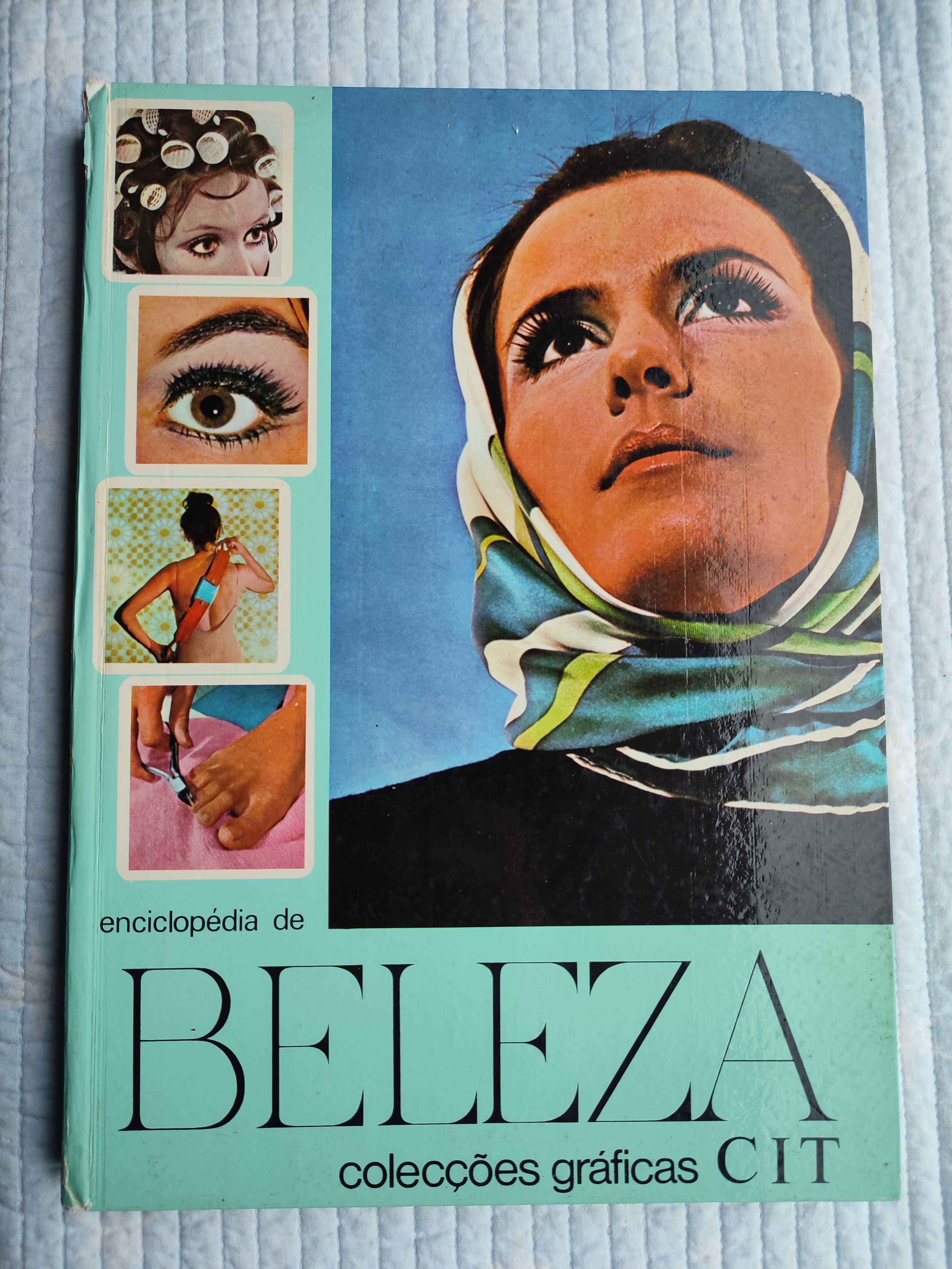 Dois livros de beleza vintage retrô