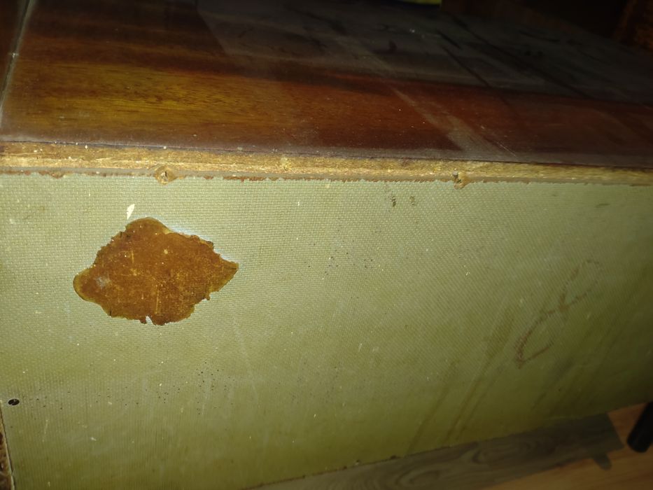 stary mebel szafka rtv na telewizor z czasów PRL