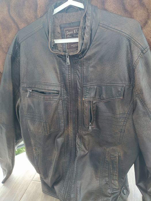 Skóra ekologiczna meska