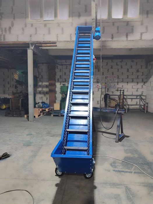 Скребковий, ланцюговий транспортер, цепной конвейер