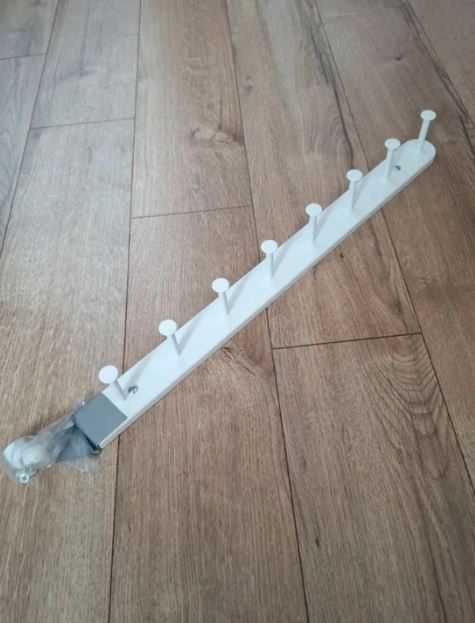 Ikea Wieszak Biały 58 cm Komplement do szafy Pax 60 cm