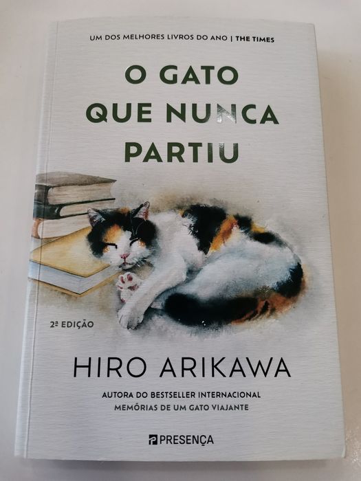 LIVRO O Gato que nunca partiu de Hiro Arikawa