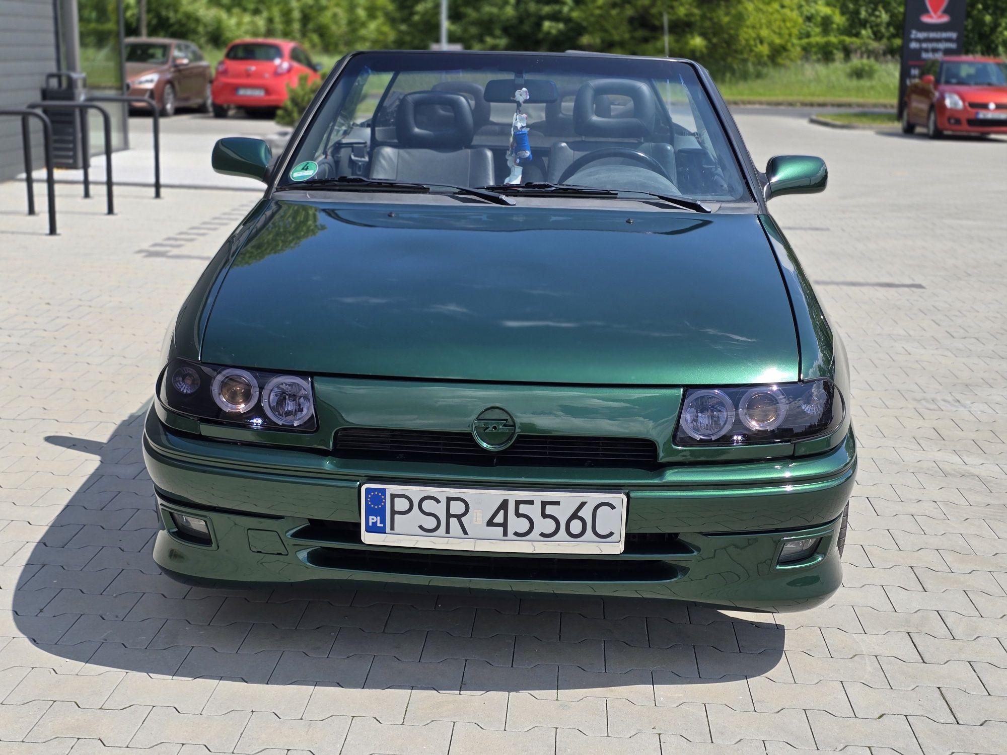 Opel astra F cabrio Bertone alufelgi 17 irmscher niski przebieg