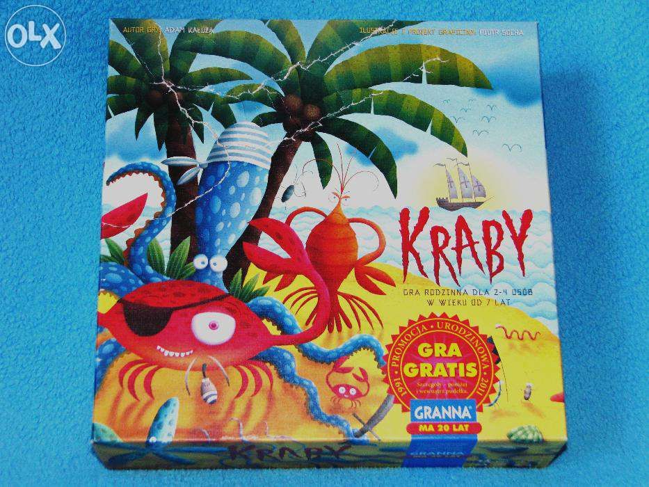 Kraby gra planszowa gra rodzinna firmy Granna
