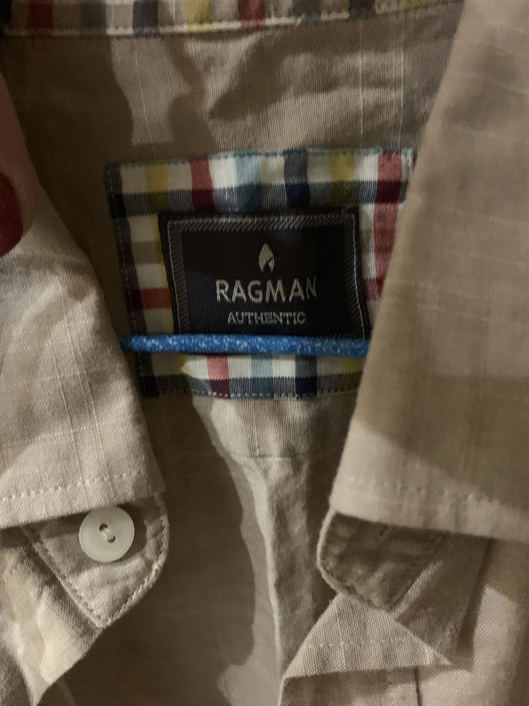 Рубашки  немецкого бренда Ragman , Германия 100 % коттон, Размер 48-50