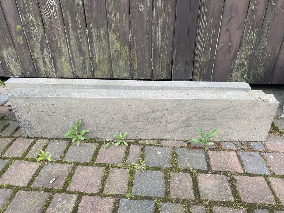 Krawężnik szary 100cm 20cm 6cm cena za 2 szt