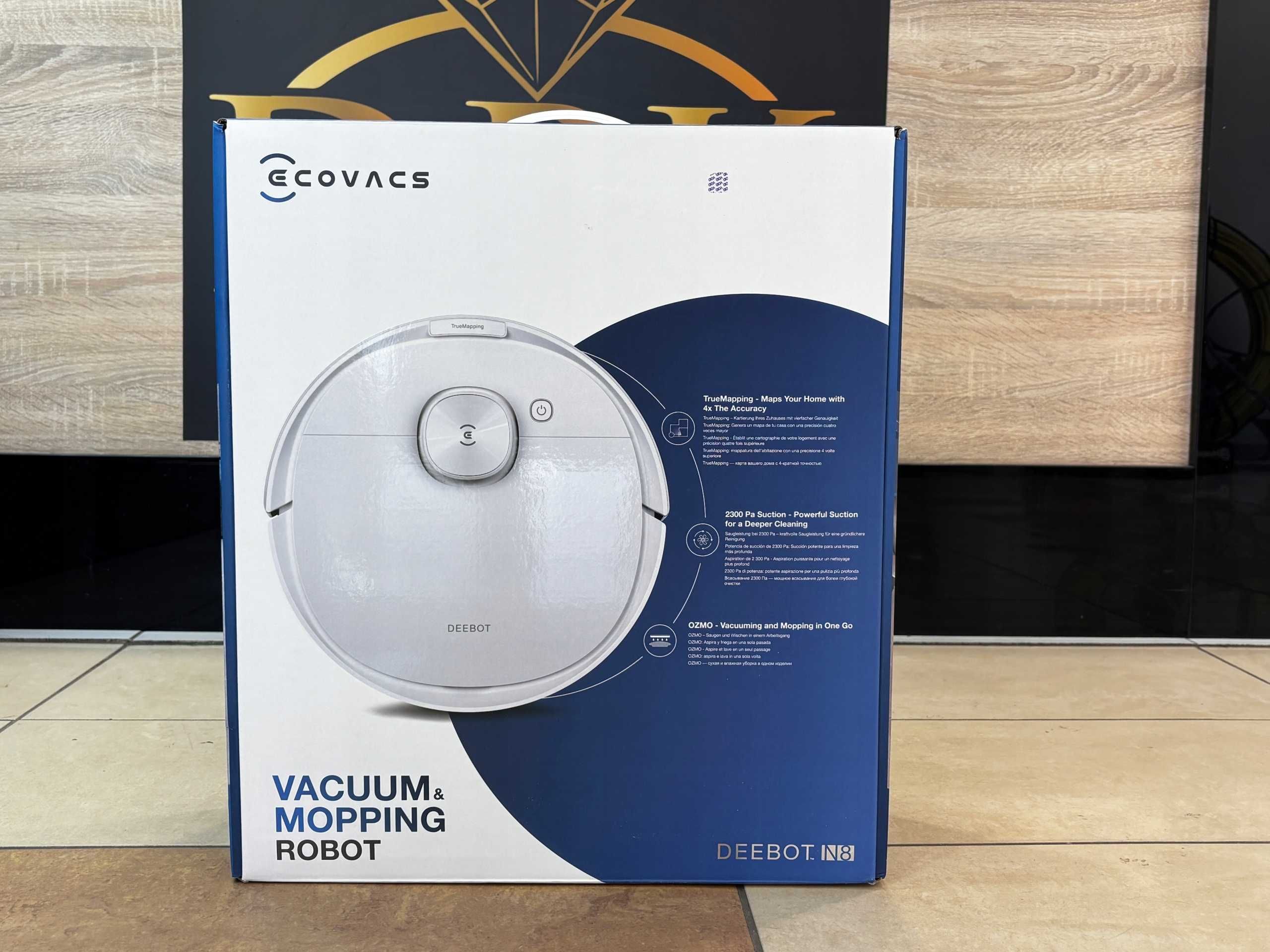 Robot Odkurzająco-Mopujący Ecovacs Deebot N8