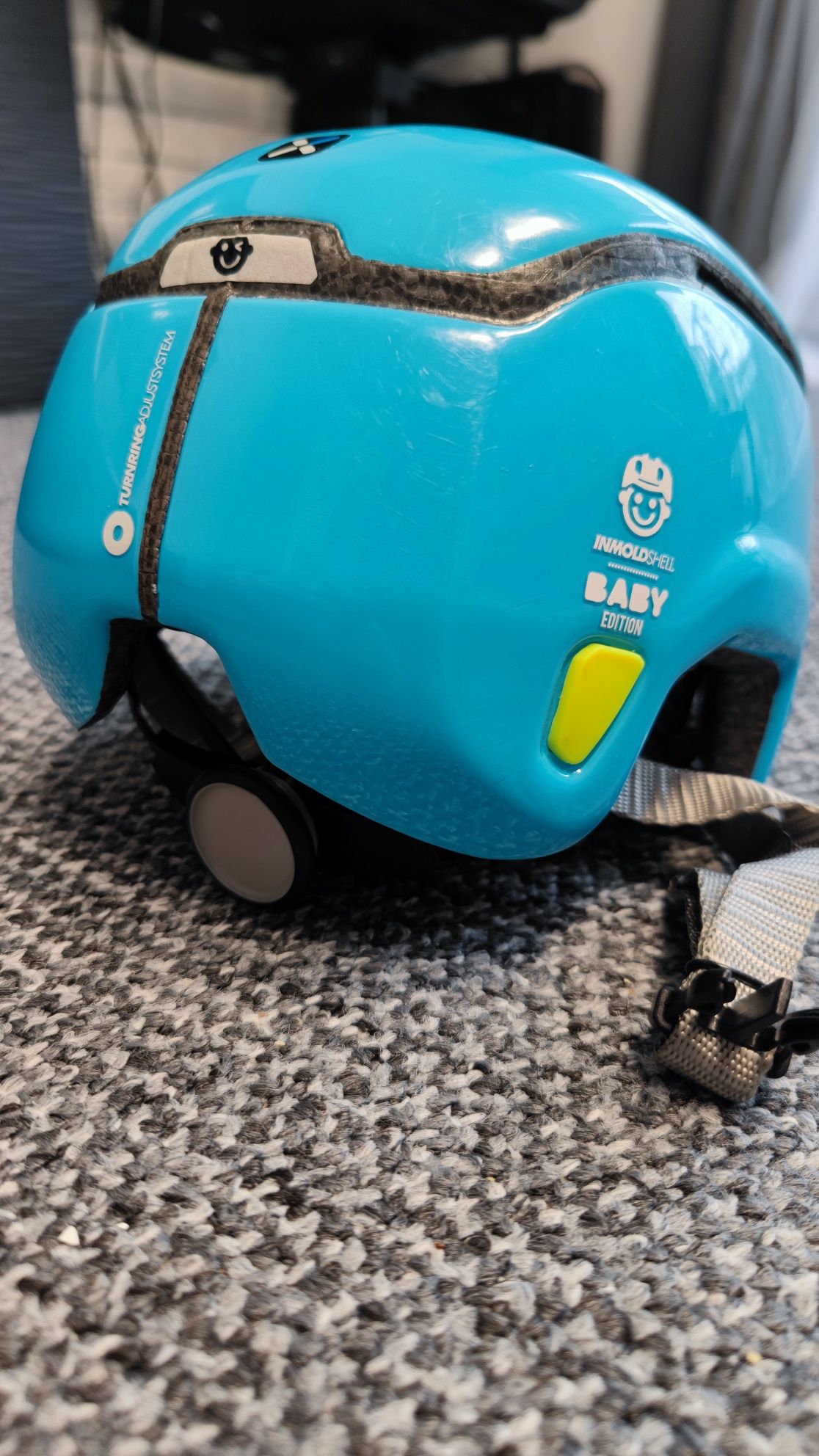 Kask rowerowy dziecięcy btwin BH 500, rozmiar 46-52cm