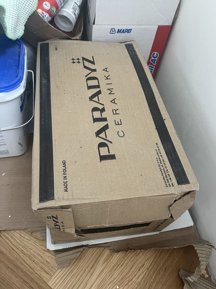 2 opakowania płytek bialych Paradyż Gamma