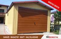 Mały Garaż Blaszany 4x6 - Blaszak - Schowek - Garaże - Romstal