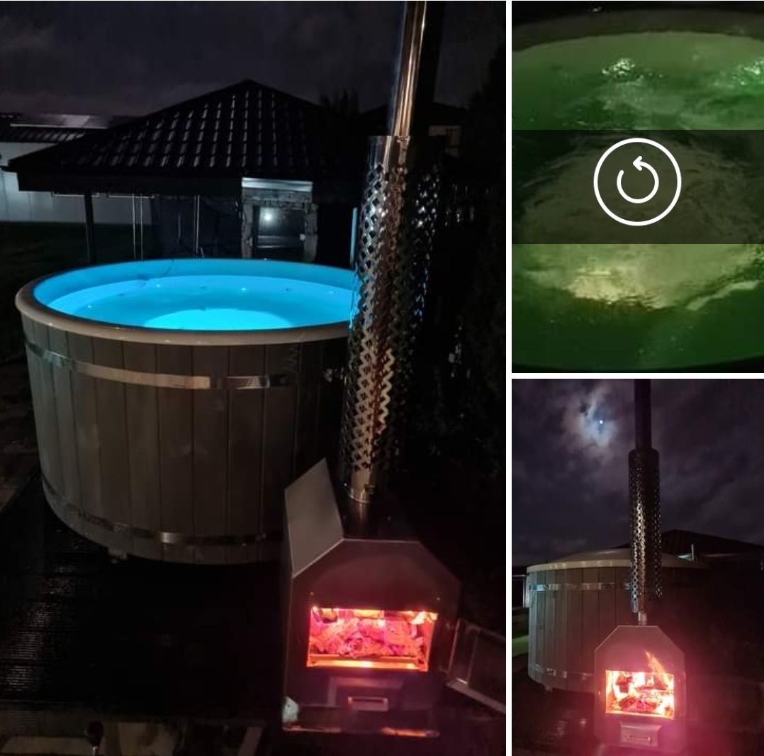 Wynajmij Wypożycz Mobilna Balia Ruska Bania Jacuzzi Mobilne Spa sauna