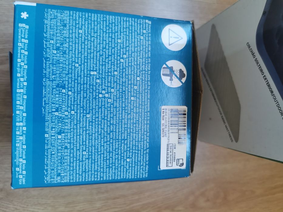 Pack colchão casal insuflável com Bomba de ar