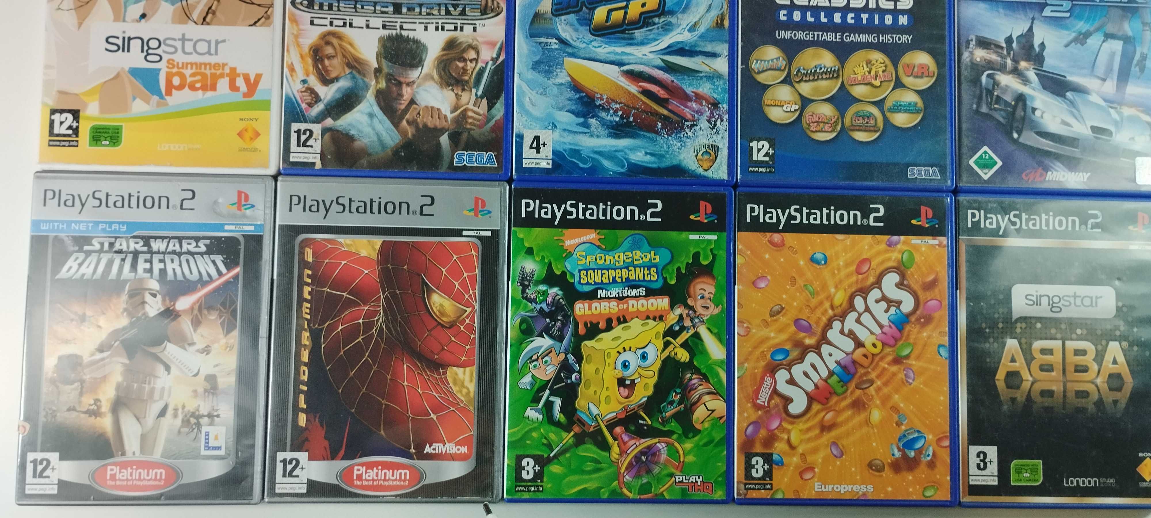 Lote 15 Jogos Playstation 2 PS2