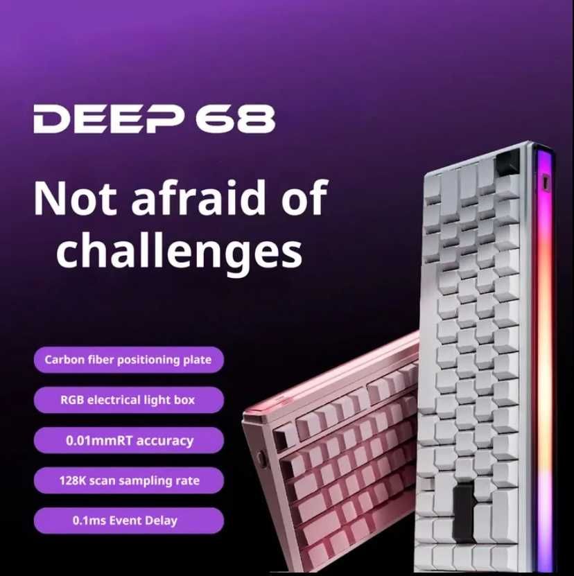 • Клавіатура EWEADN Deep 68 HE Magnetic Switches + подарунок •