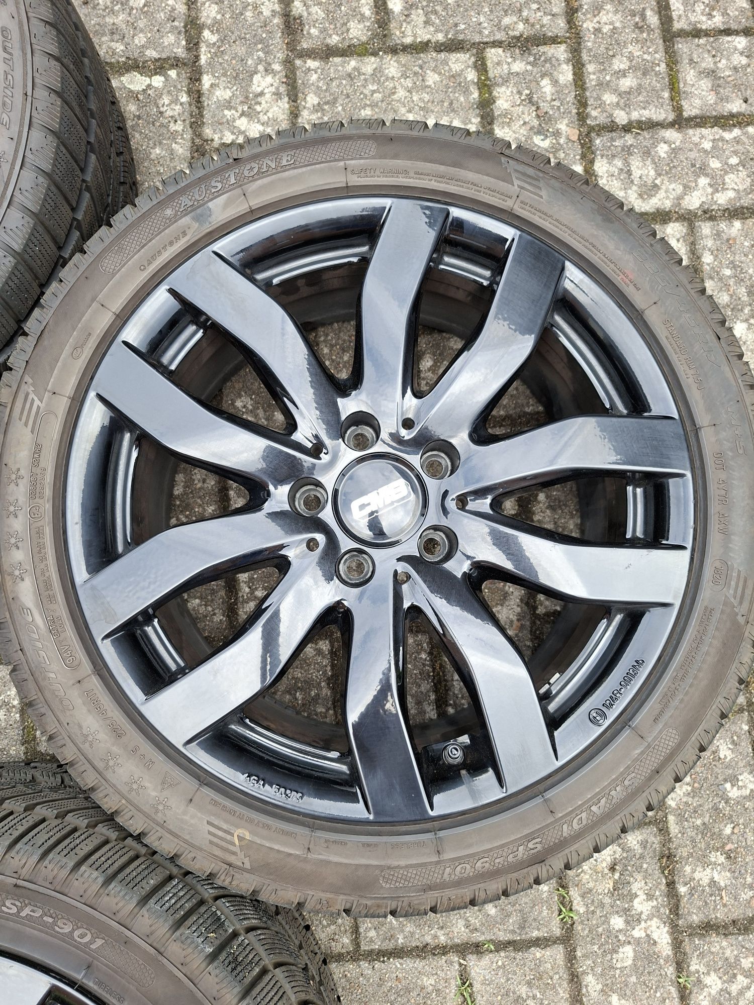 Felgi CMS 17" 5x112 Opony zimowe 225/45/17 Audi/Vw/Seat/Skoda/Mercedes