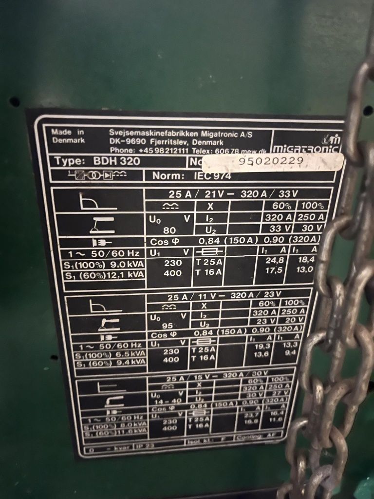 Spawarka Migatronic BDH320